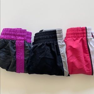 Set of 3: Nike, Under Armour, Daskin Shorts